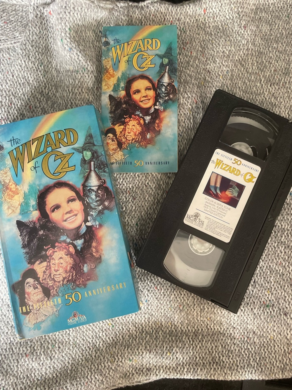 50th Anniversary VHS in original packaging with intact pamphlet